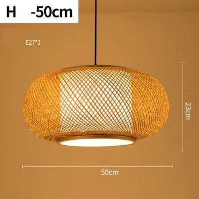 Handmade Rattan Bamboo Pendant Light