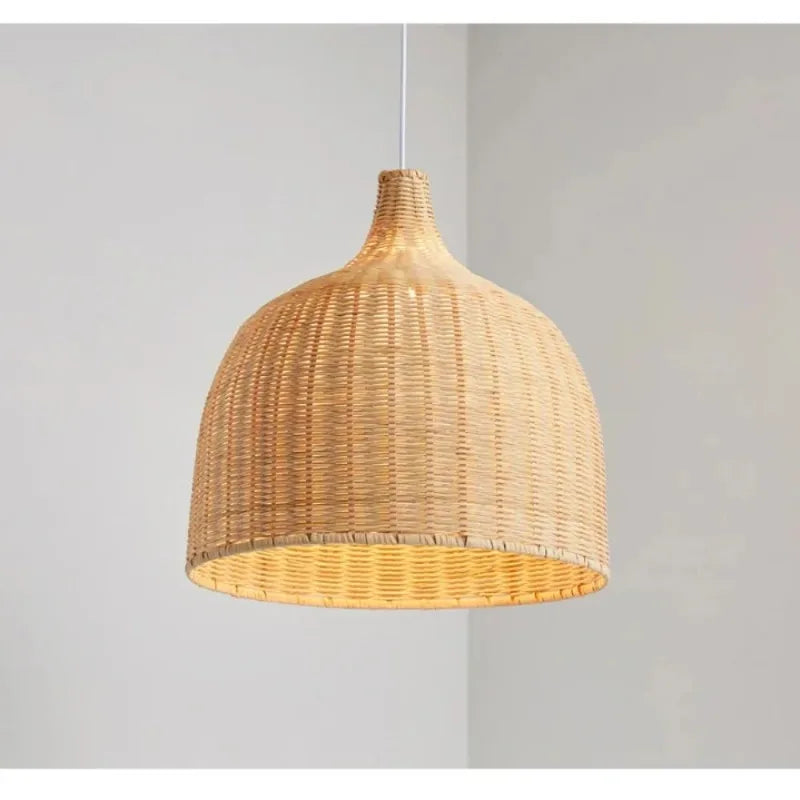 Southeast Asian Rattan Pendant Lamp